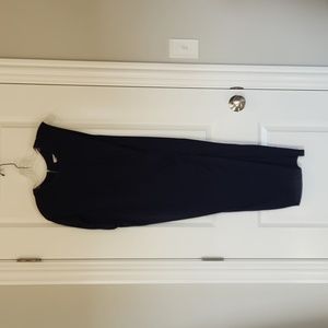 Helmut Lang Navy Blue Dress